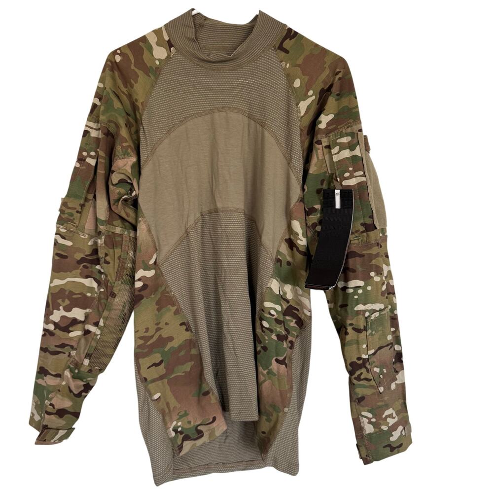 Massif Army Combat Shirt Multicam Military Issue Flame Resistant Sz Large